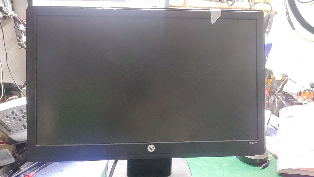 Màn hình máy tính để bàn HP không lên nguồn. đây là điều mà kỹ thuật đã làm
