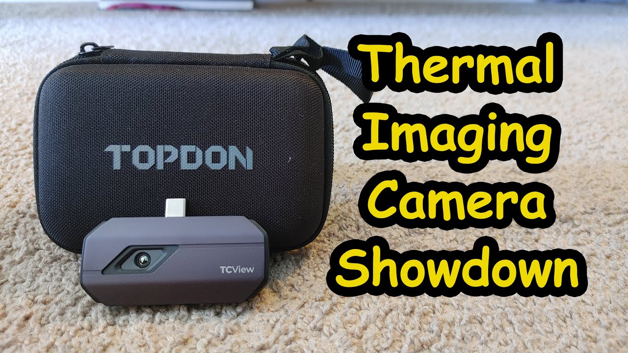 Тепловизионные камеры TopDon TC001 и Flir TG267