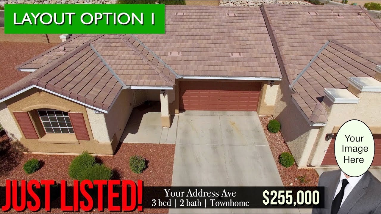 Las Vegas Just Listed Drone Footage - Option 1 - FAA Licensed Drone Pilots for Hire