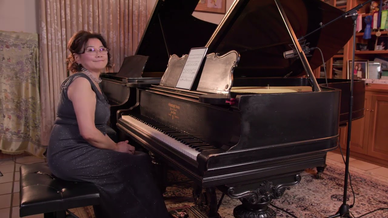 Classic Gospel piano solo  arr. Yin Yin Huang with Schumann, Debussy, Beethoven/Friend, Christ, Holy