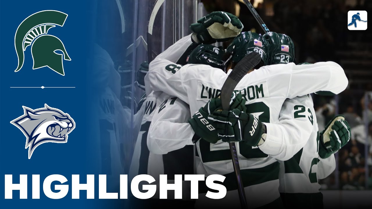 Michigan State vs New Hampshire | NCAA College Hockey | Highlights - October 09, 2025