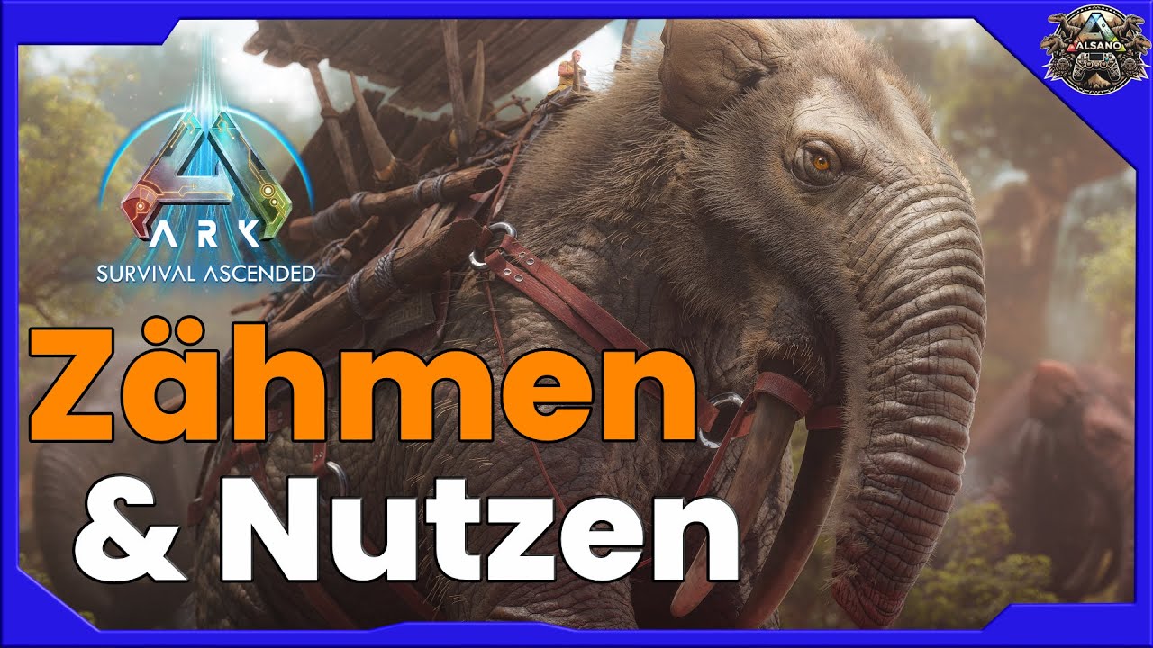 Deinotherium - Zähmen, Fundort und Nutzen - ARK Survival Ascended - ASA