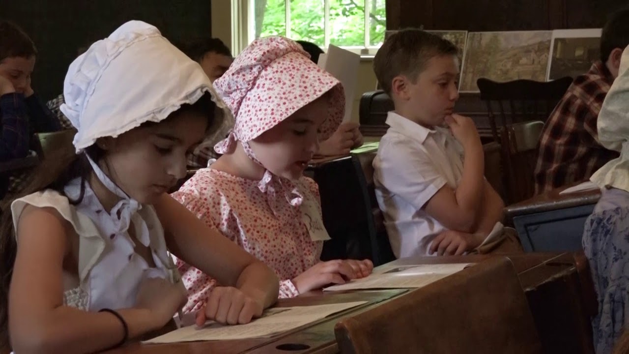 1800s School Day 5/22/18