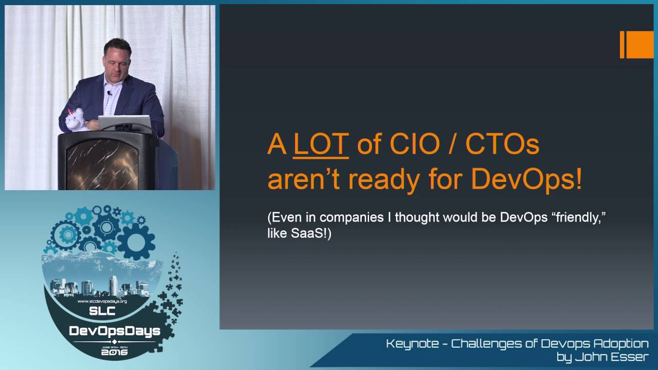 Challenges Of Devops Adoption By John Esser SLC DevOpsDays