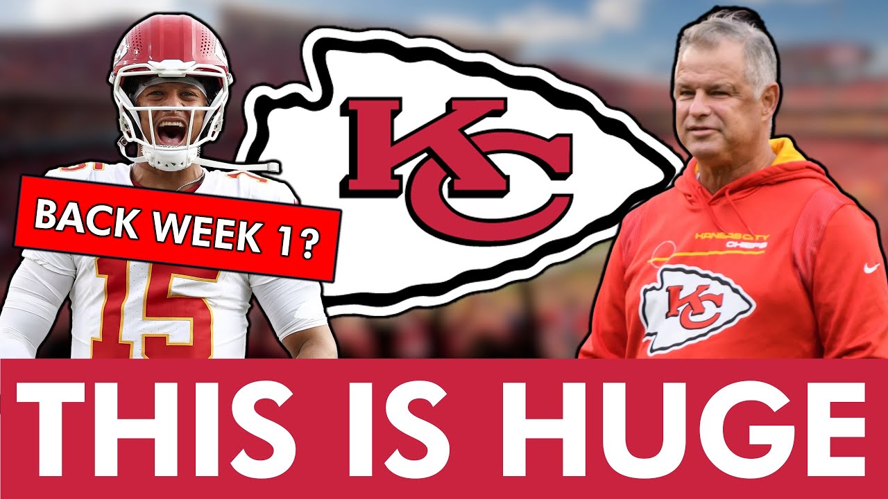MASSIVE Chiefs News: Patrick Mahomes Injury Timeline Revealed By Chiefs Staff