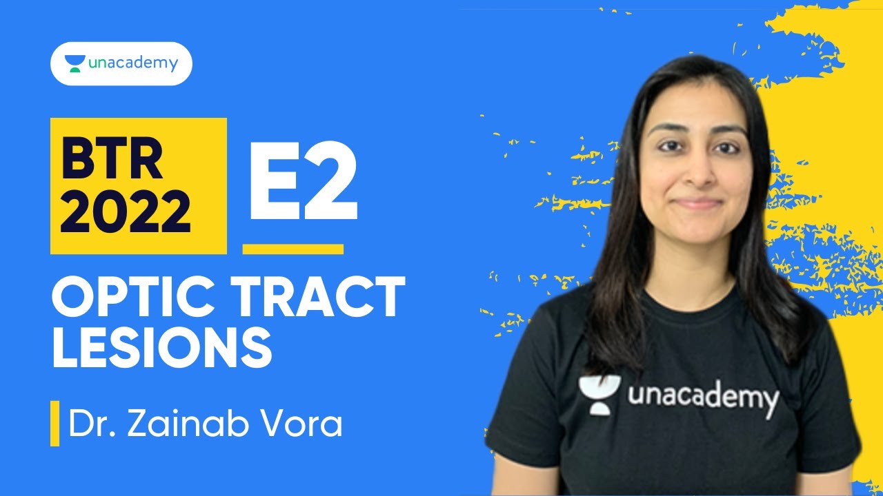 BTR 2022, E2 | Optic Tract Lesions | Dr. Zainab Vora