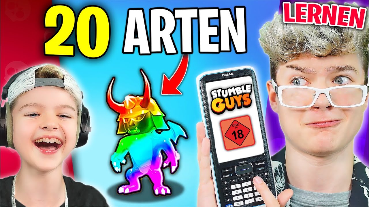 20 Arten von STUMBLE GUYS Spielern... 🤣