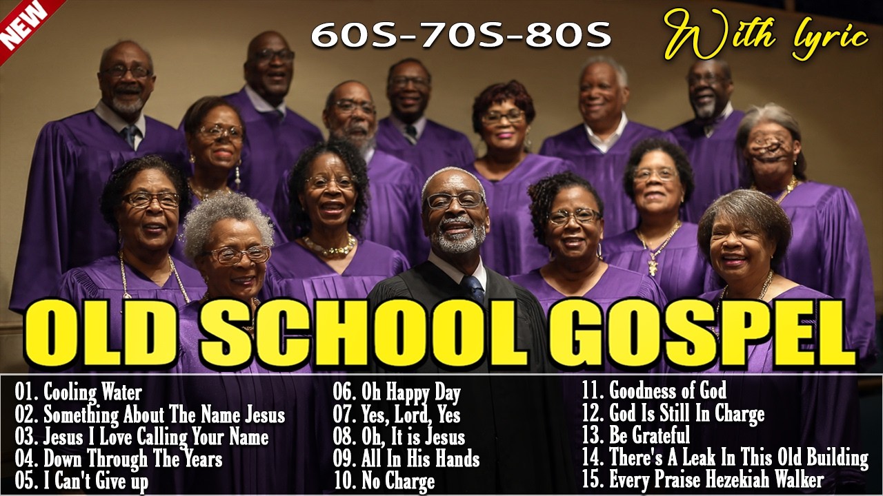 30 Best Old School Gospel Songs of All Time 🙏 Greatest Hits | Full Lyric Video