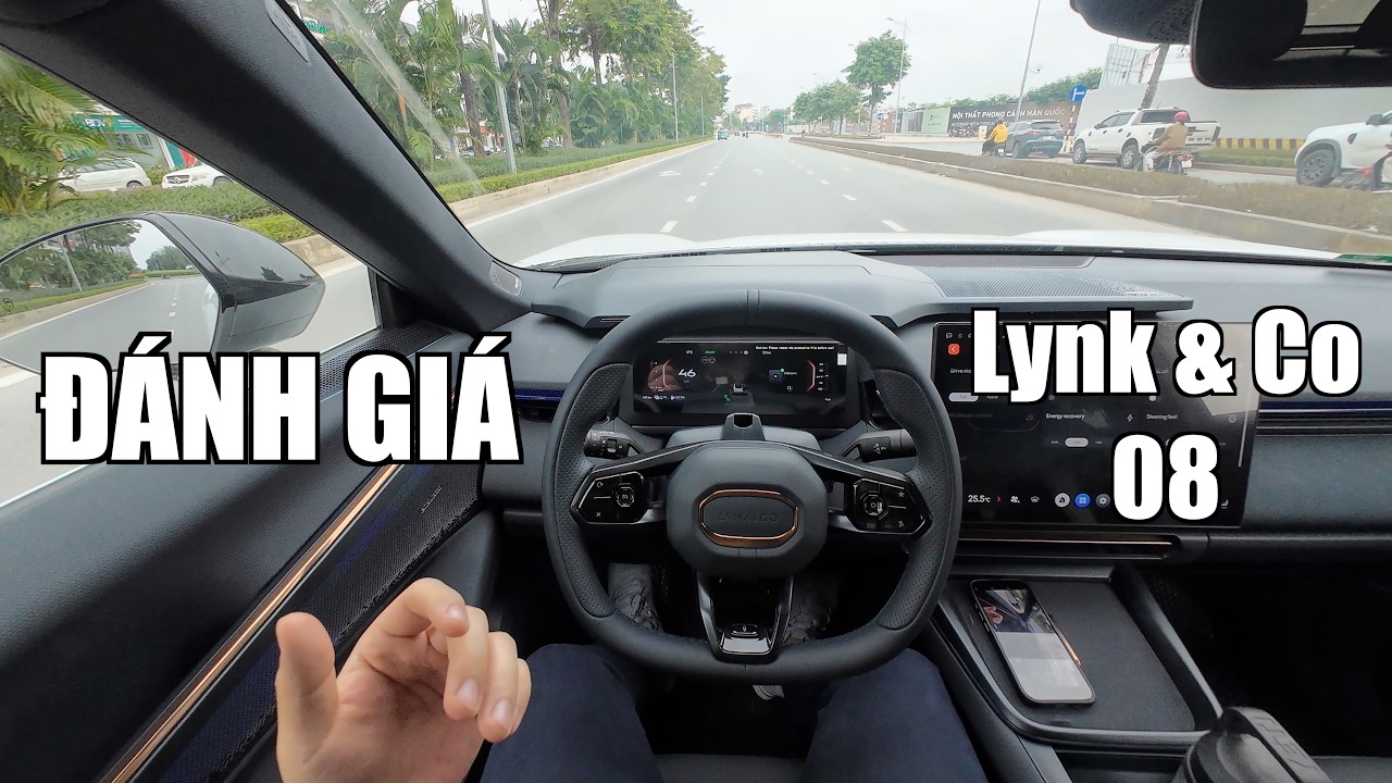 Lynk & Co 08 POV drive: những điều cần biết về chiếc xe PHEV 