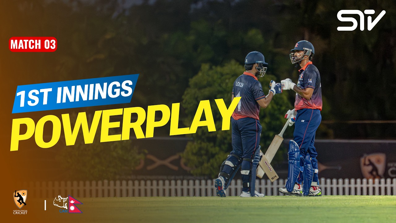 1st Innings Powerplay | NT Strike vs Nepal | Match 3 | Top End 2026 | ZP1T