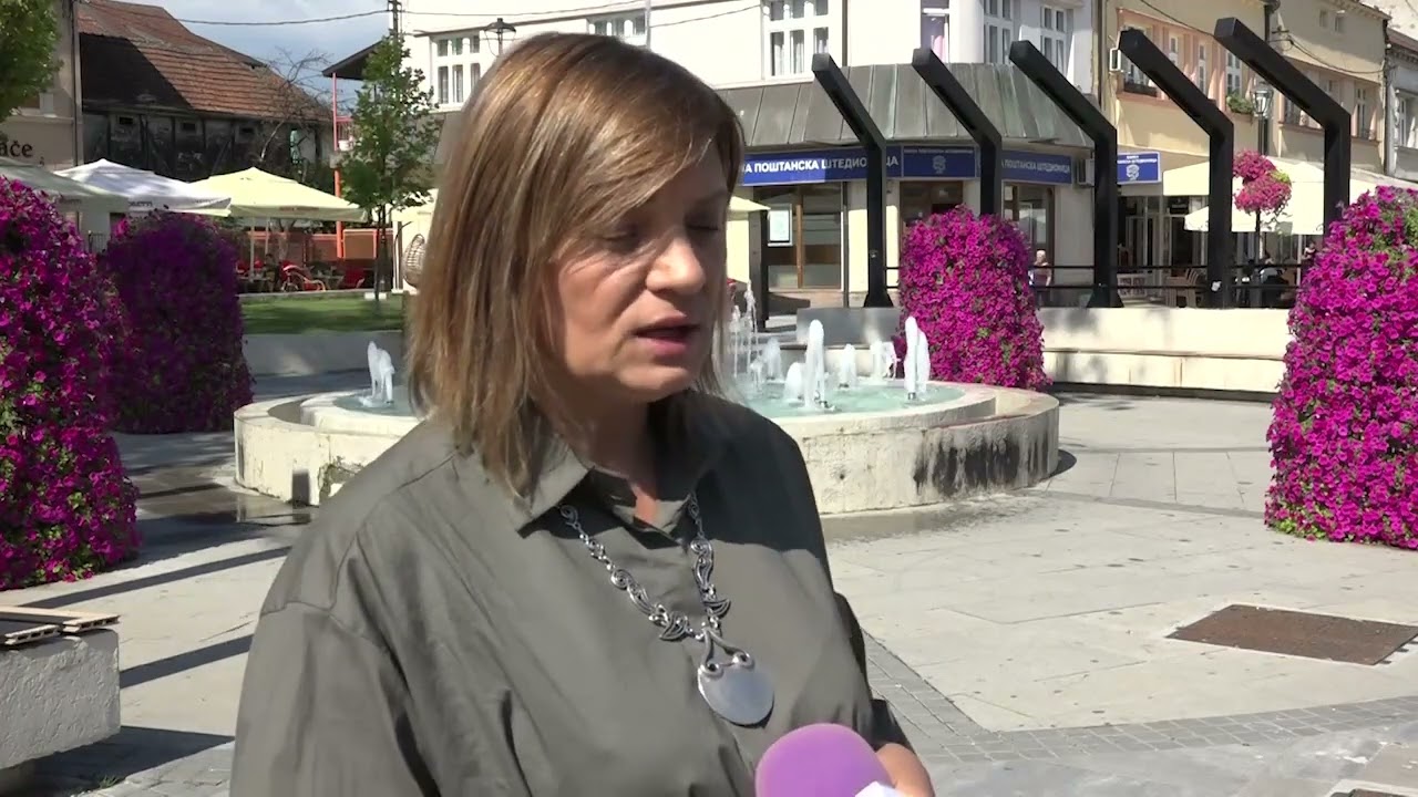 BAJINA BAŠTA 17.08.2023.  Rekonstrukcija glavne ulice u Bajinoj Bašti