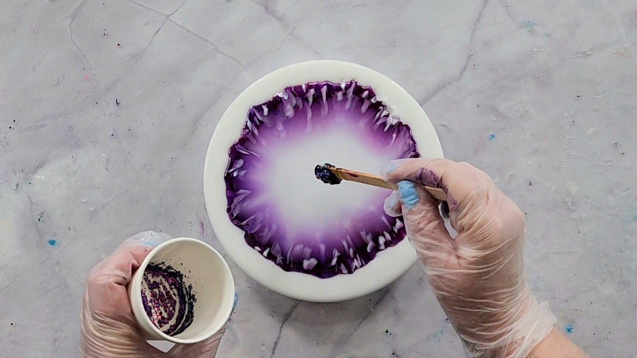 #1770 Testing A New Thinner Resin For The Fairy Flower Effect