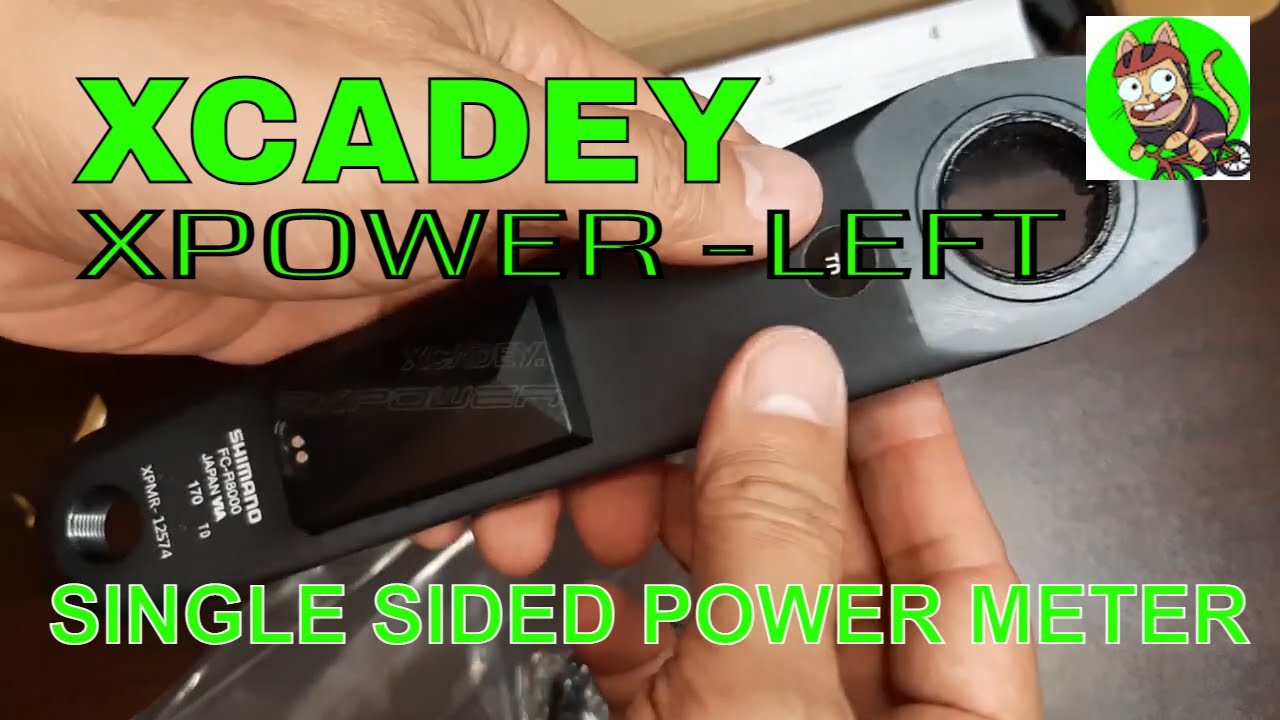 XCADEY XPOWER SINGLE SIDED POWER METER (LEFT) unboxing