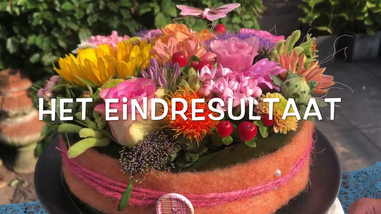 Bloementaart maken