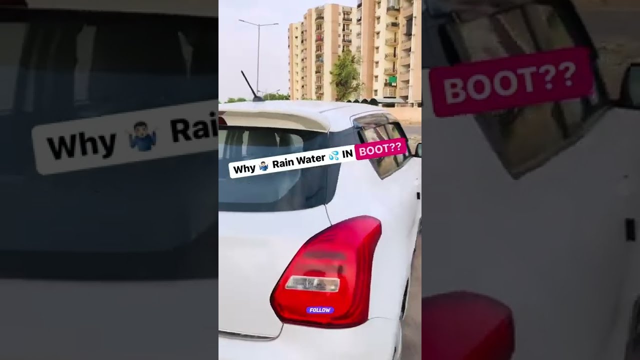 Why 🤷🏻&zwj;♂️ Rain Water 💦 Leaking in BOOT ?🤔🤔 Must Check This👍🏻