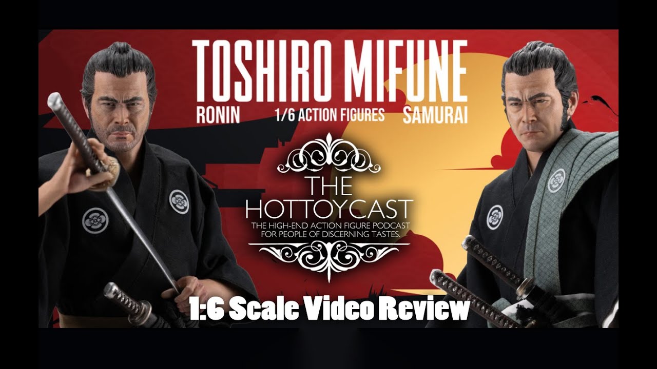 Toshiro Mifune A Legendary Tribute 1:6 Scale Collectible figure two pack.