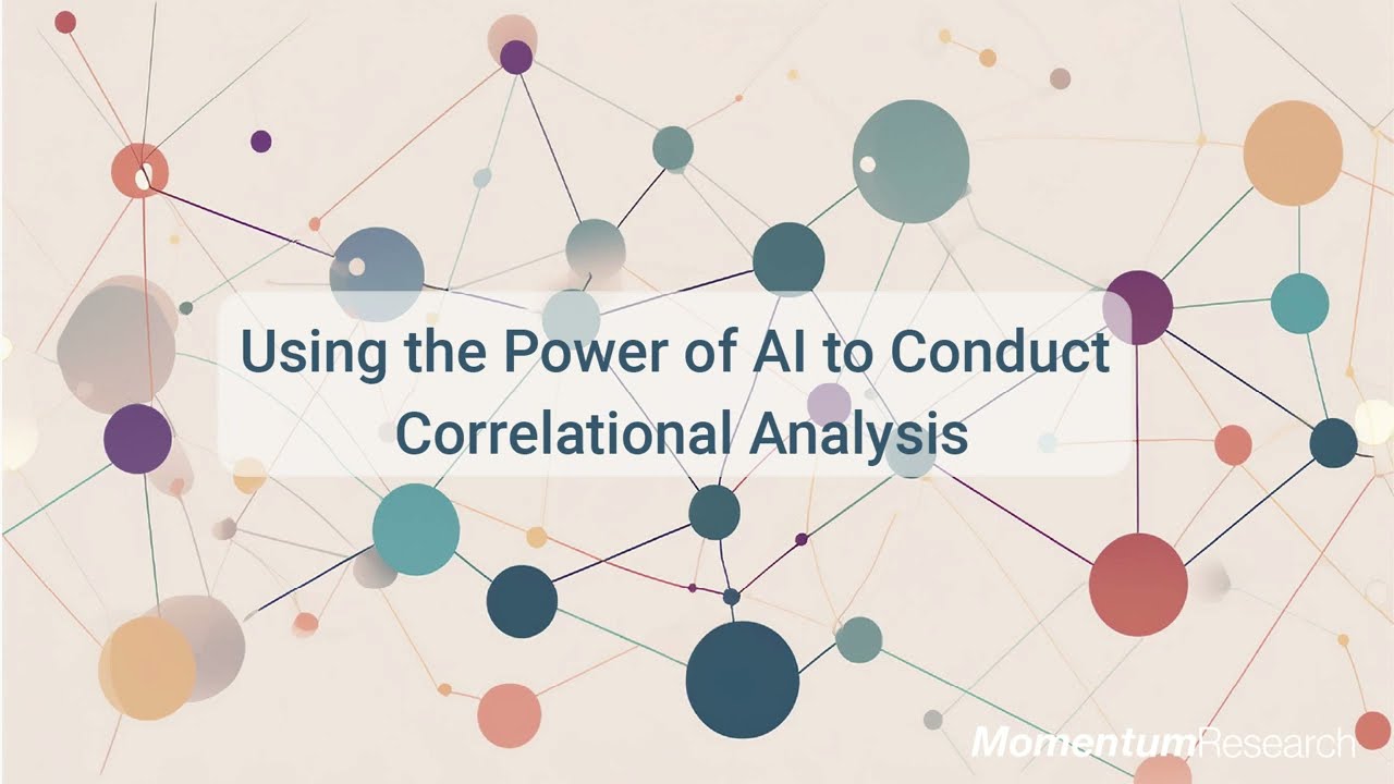 AI Correlational Analysis With Qualitative Data
