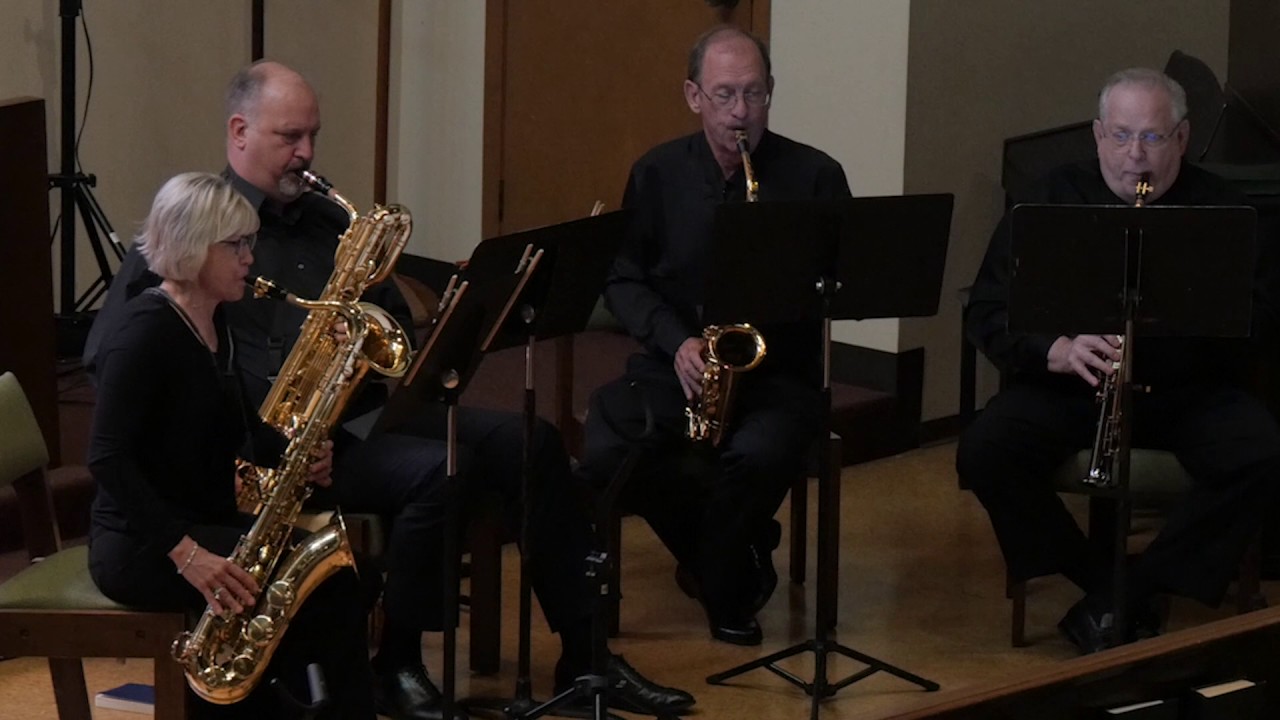 7/16/17 - ASB Saxophone Quartet Performing Hallelujah: Pentatonix