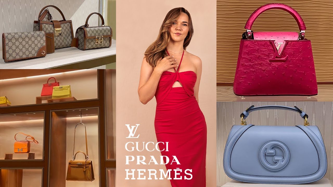 LONDON, HARRODS, Hermes, Gucci, Prada, Louis Vuitton. New collections, the best bags collections 