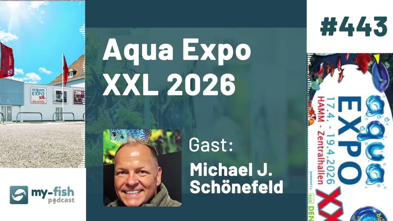 my-fish.org - Aqua Expo XXL 2026: Das gr&ouml;&szlig;te Aquaristik-Event Deutschlands (Michael J. Sch&ouml;nefeld)