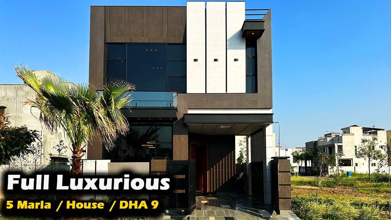 5 Marla Full Luxurious House For Sale In DHA Phase 9 Town Lahore @AlAliGroup