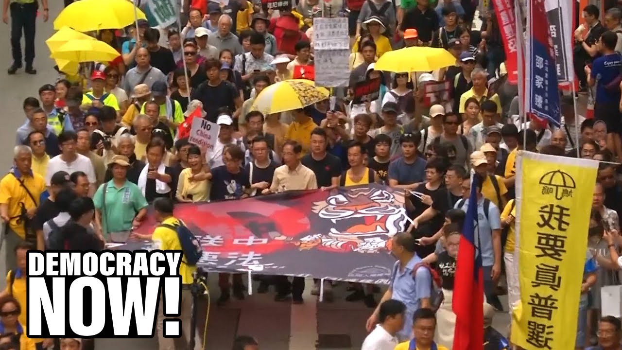 Despite Police Crackdown, Historic Hong Kong Protests Against New Extradition Law Continue