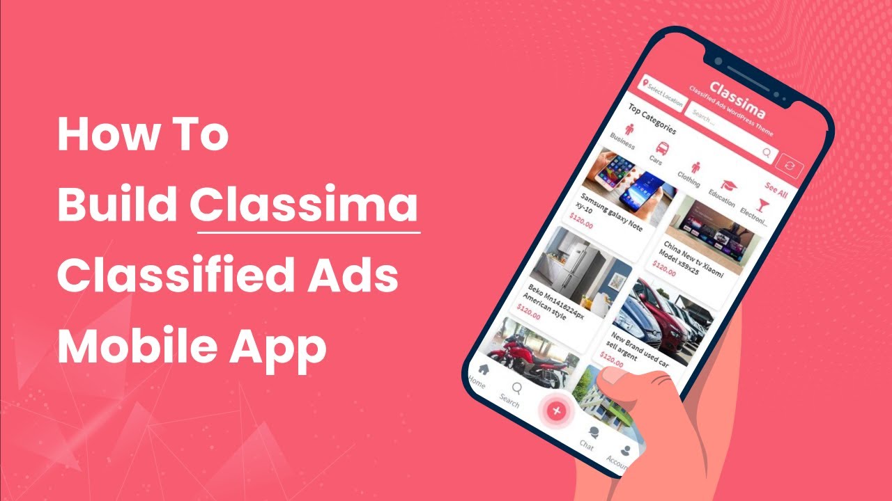 How to build Classima - Classified ads  mobile app [Updated]