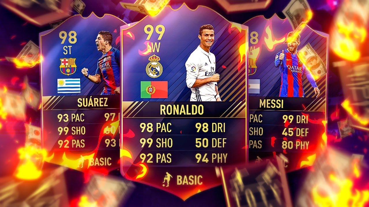 THE $2,000 HUNT FOR TOTY RONALDO IN A PACK!!! FIFA 17 Ultimate Team