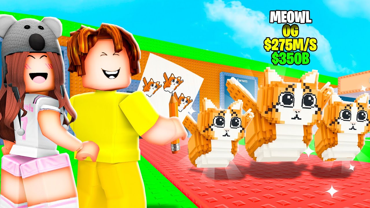 Все, что рисует мой брат, ОЖИВАЕТ в игре Steal a Brainrot!