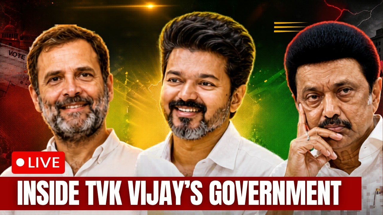 TVK Vijay Government Formation LIVE Updates | TVK - Congress Alliance LIVE | Breaks With DMK |