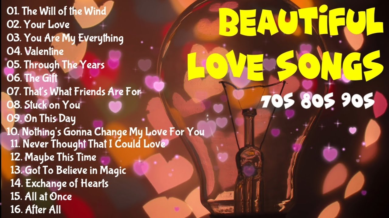Beautiful Love songs of the 70s 80s & 90s - Live via  