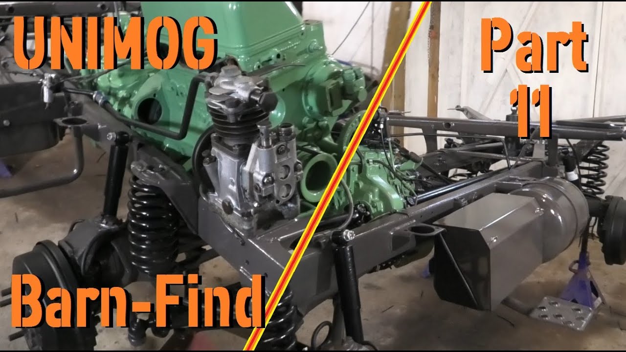 Unimog Barn Find. Part 11 - Air and batteries