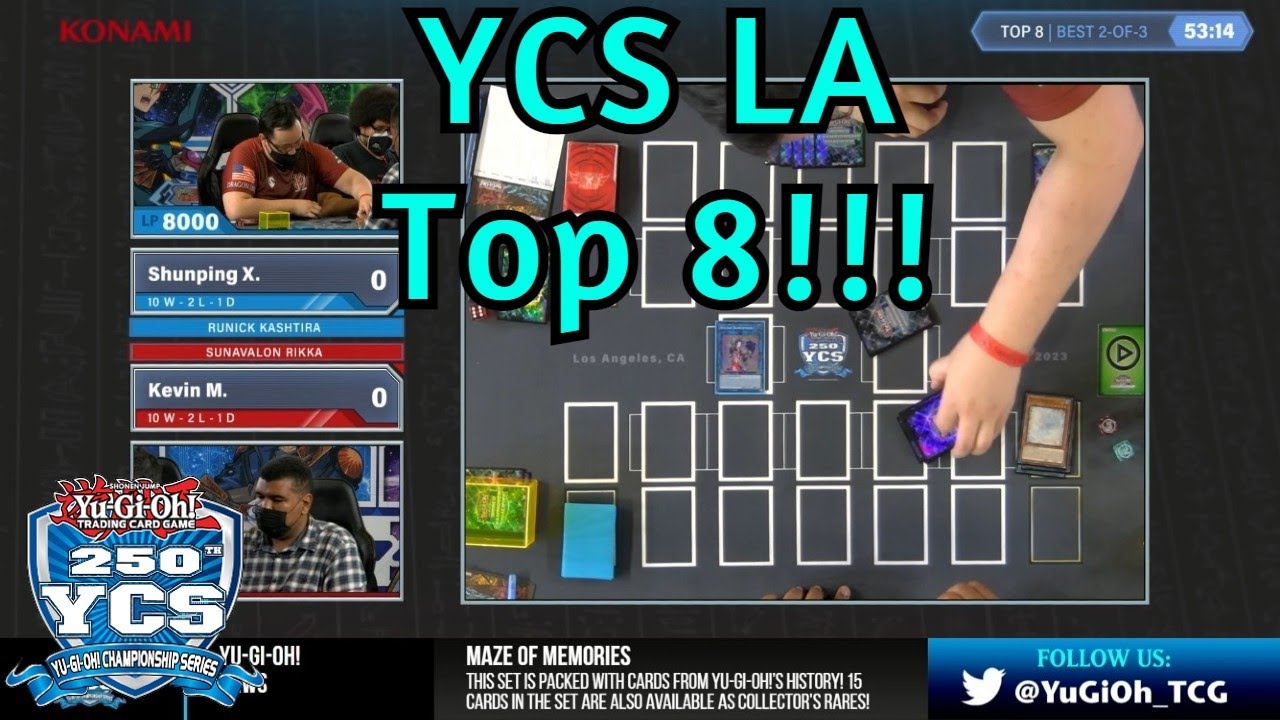 TOP 8 YCS LA - Rikka Plant Vs Runick Kashtira