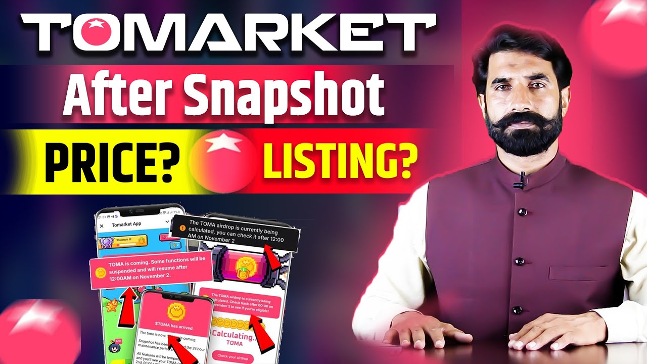 Tomarket Price? | Tomarket Listing Date? | Tomarket Airdrop | Tomarket Withdraw | Crypto | Albarizon