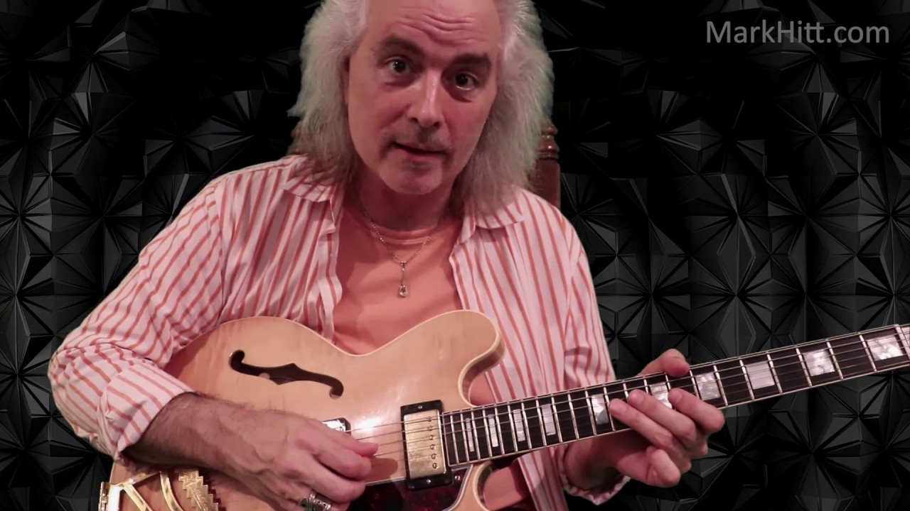Mark Hitt - Guitar Lesson - Get Out of The Box, Blues Riff - Quintuplets to Sextuplets + Levitation