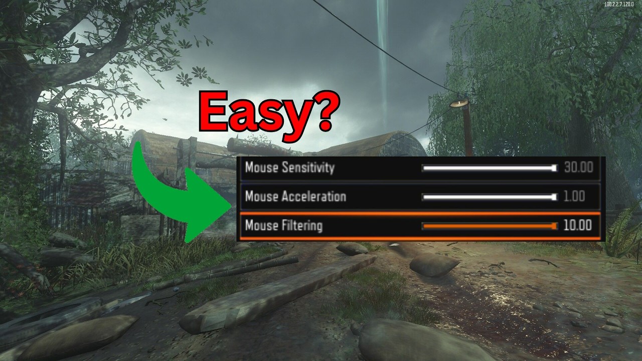Cod Zombies, but I have Max Sensitivity
