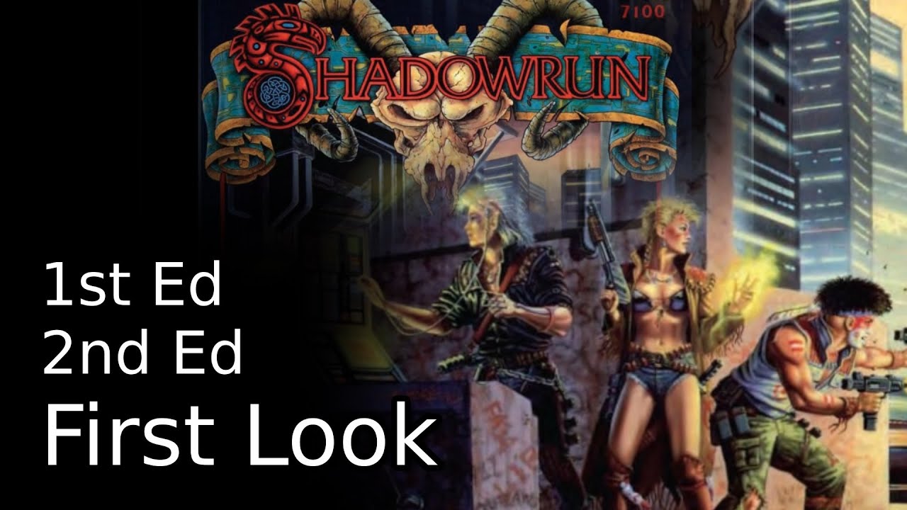 Shadowrun First look - SR1 and SR2