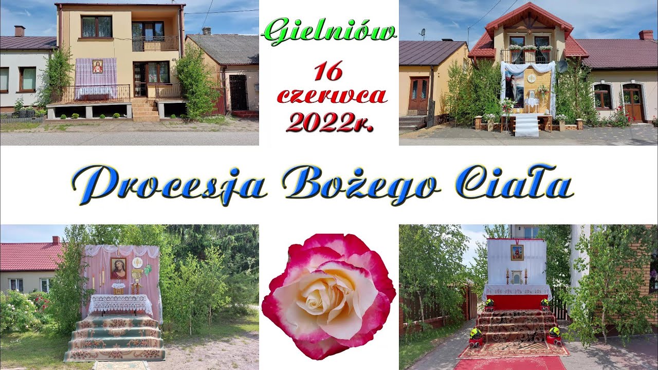 Gielniów - Procesja Bożego Ciała 2022r