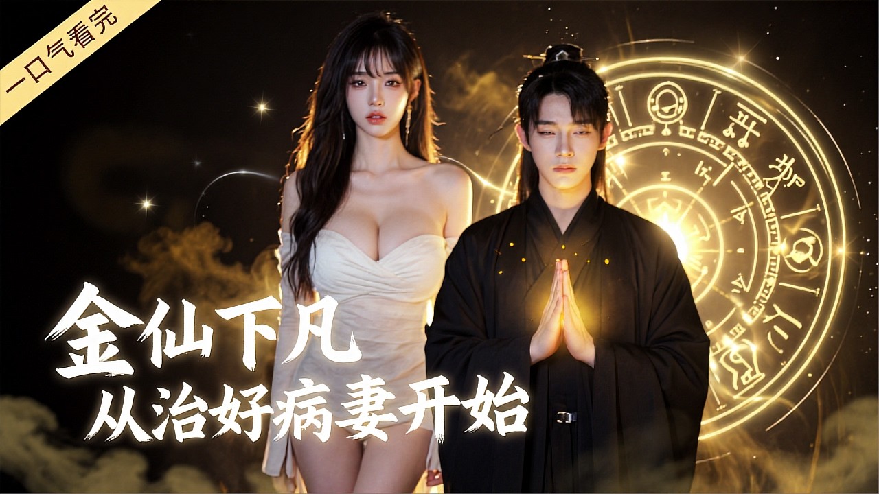 《金仙下凡從治好病妻開始》💖仙力無敵？妙手回春？# 獨家仙俠劇 #凡人救妻