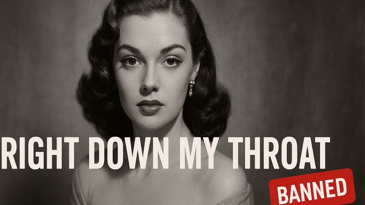 BANNED 1940s song by Amma Suckket “Right Down My Throat”