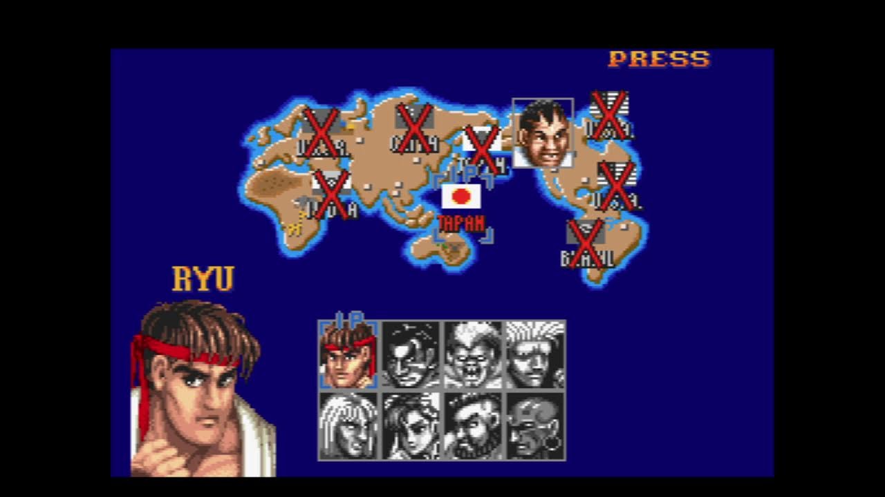 めちゃごちくなりたい🐈 ストリートファイター2 snes