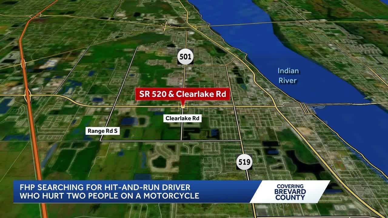 Motorcyclists seriously injured in Brevard County hit-and-run crash