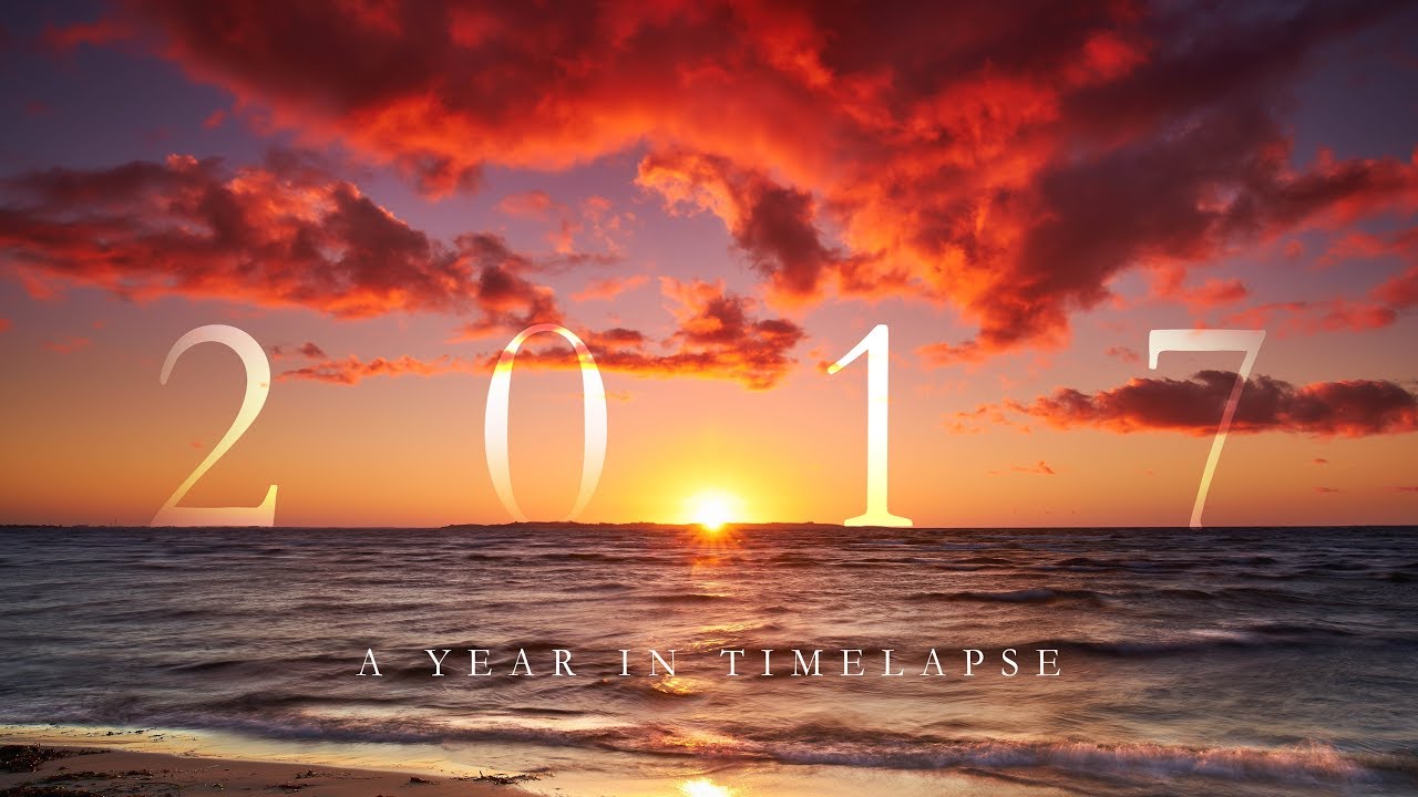 2017: a year in time-lapse - 4K