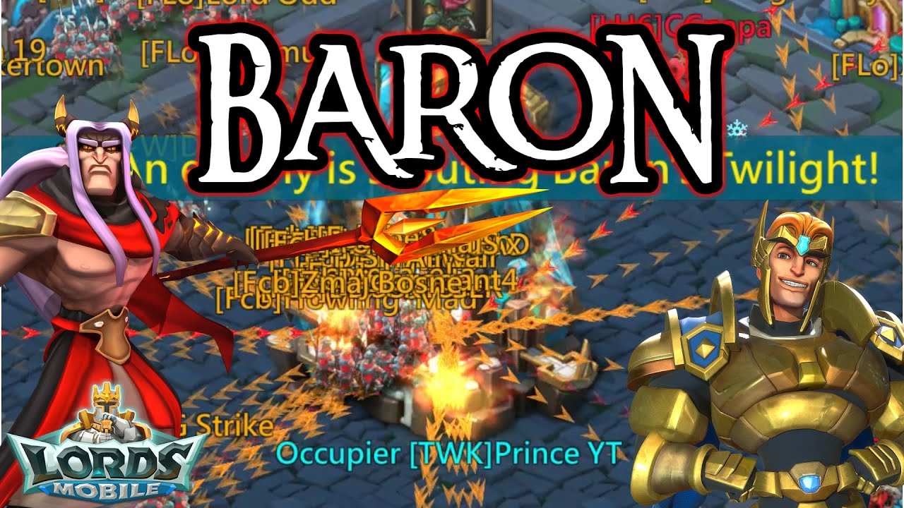SugarWay In Action! BRR & LH Family Baron! - Lords Mobile