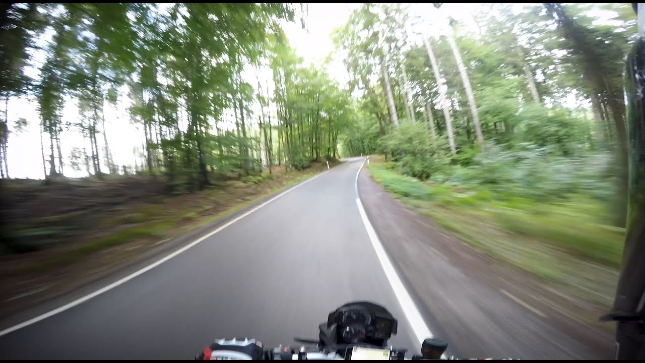 POV || BMW F800R || SC-Project 🎺 (RAW) || kleine Spritztour Richtung Odenwald
