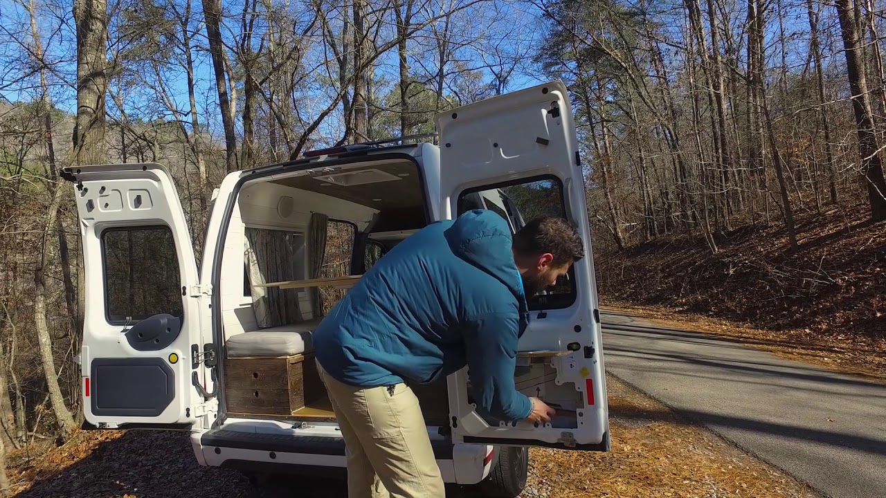 Ford Transit Connect Camper Van Tour