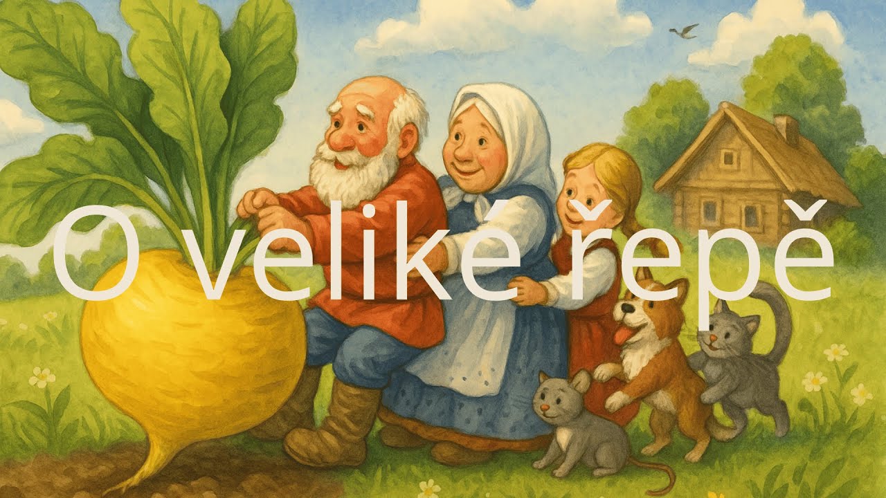 Klasické pohádky pro děti - O veliké řepě (audiopohádka)