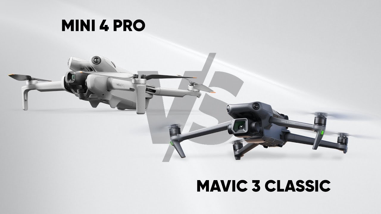 DJI Mini 4 Pro vs DJI Mavic 3 Classic | Which Drone is Better?