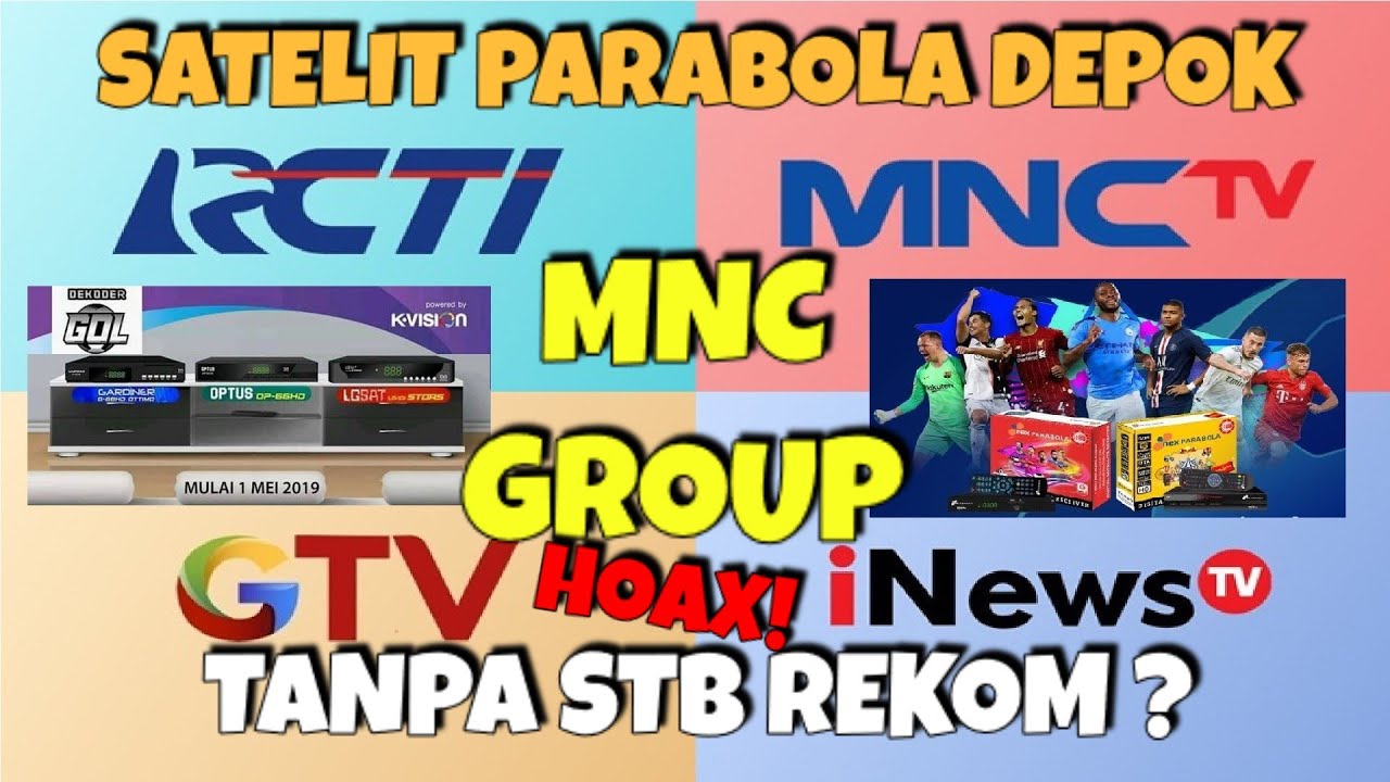 Tidak Perlu Ganti Receiver K vision untuk Dapat MNC Group (RCTI MNCTV GTV INEWS)