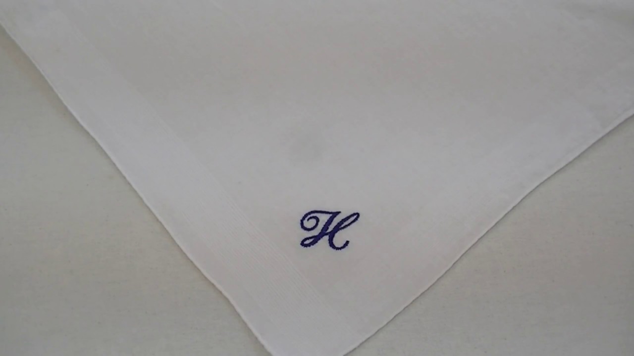 How To Embroider Handkerchief
